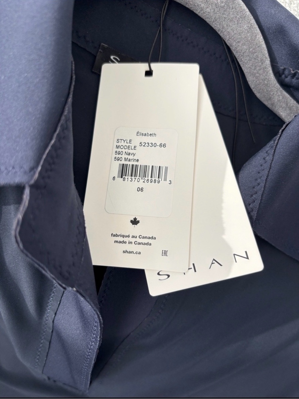 SHAN POLO DRESS - Navy - LIKE NEW - Picture 5 of 6